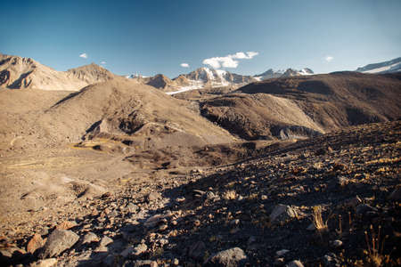 Stone landscape in the Caucasus mountains, Russia