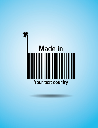 barcode scanning electronic information readingのイラスト素材