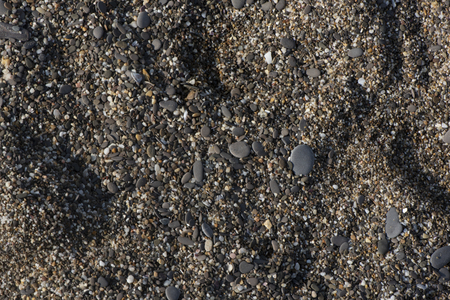 photo background with stones of different shapes and colors.の写真素材