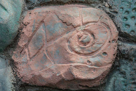 Rock texture, close-up backgroundの写真素材