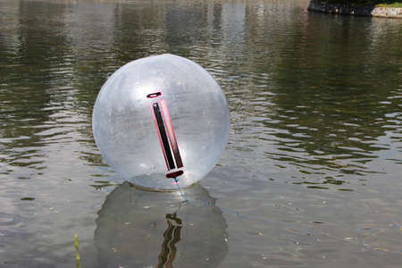 Ball in the waterの写真素材