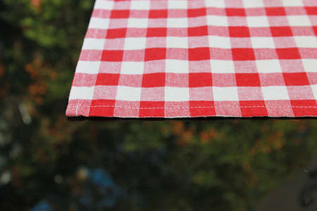Tablecloth and reflection as background or textureの写真素材