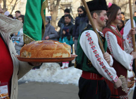 25th International festival of masquerade games Surva, Pernik, Bulgaria  2016のeditorial素材