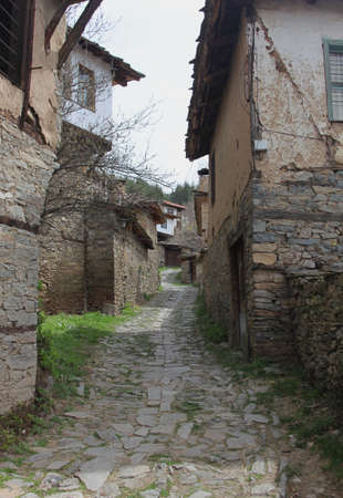 Picture of the historical village of Leshten in Bulgaria