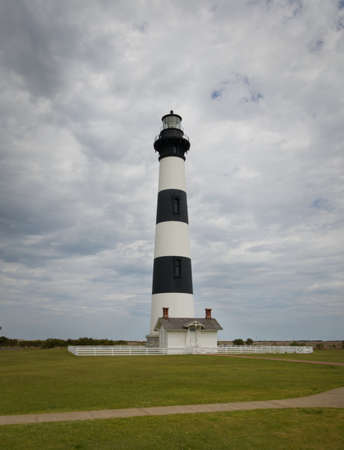 Bodie Island Lighthouse OBX Cape Hatteras North Carolinaの写真素材
