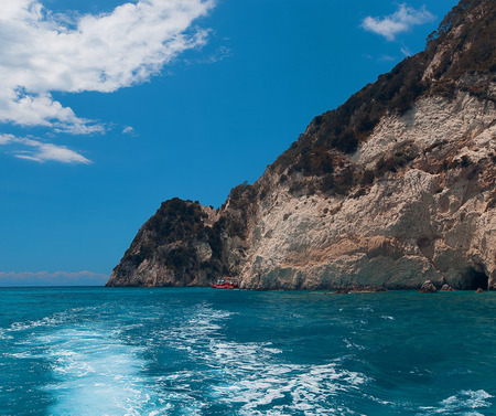 Island in Greece, Zakinthos. travel photoの写真素材