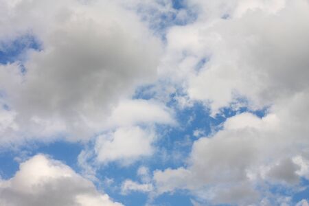 blue sky background with white clouds