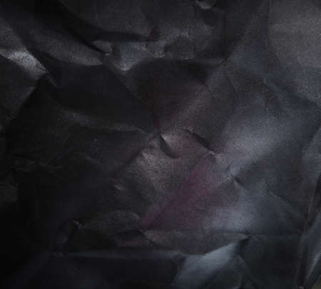 black and white paper background, creased paper textureの写真素材