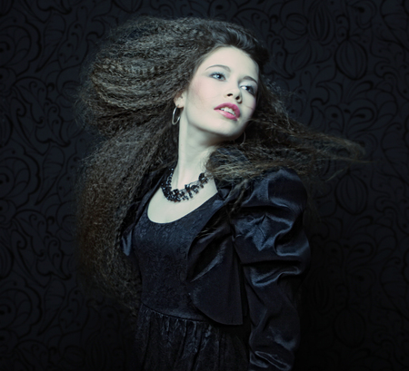 High fashion modelの写真素材