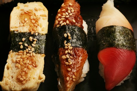 Japanese food. Close up.の写真素材