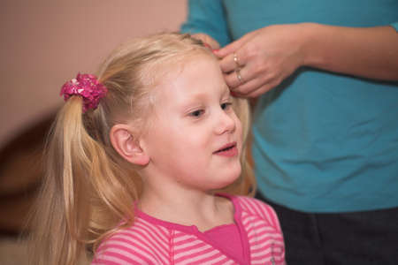 Mother and daughterの写真素材