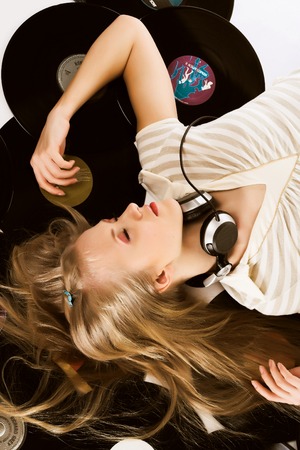 Magic of the musicの写真素材