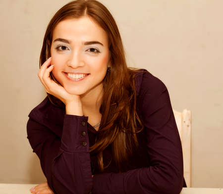 woman at homeの写真素材