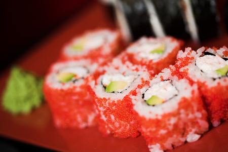 Japanese food. Sushi.の写真素材