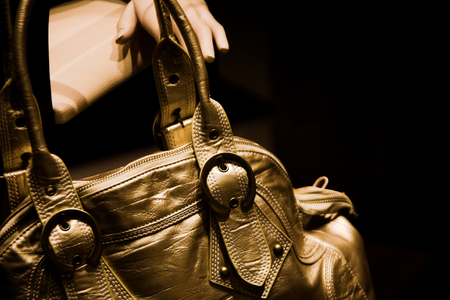 In a shop-windowの写真素材