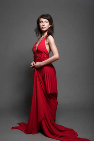 Portrait of sexy womanの写真素材