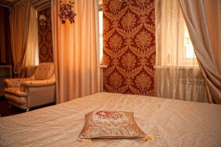 hotel room, travel conceptの写真素材