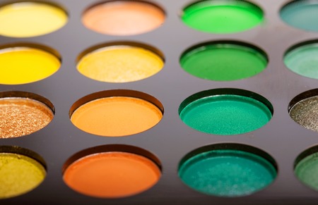make-up collection close upの写真素材