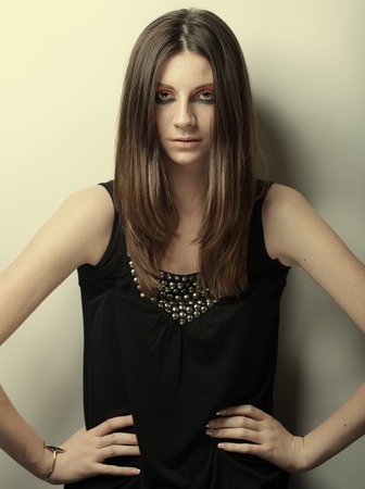 Fashion model womanの写真素材