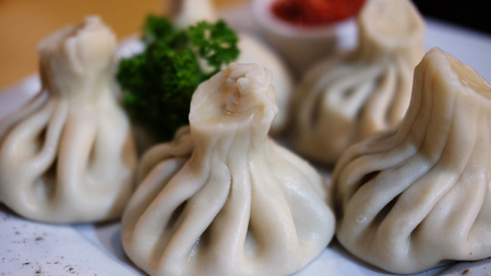 Khinkali - Georgian dumplingn