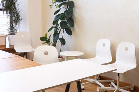 Interior of beautiful modern officeの写真素材