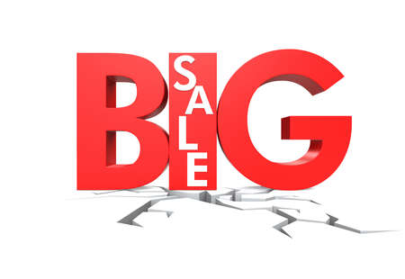 Big sale conceptの写真素材