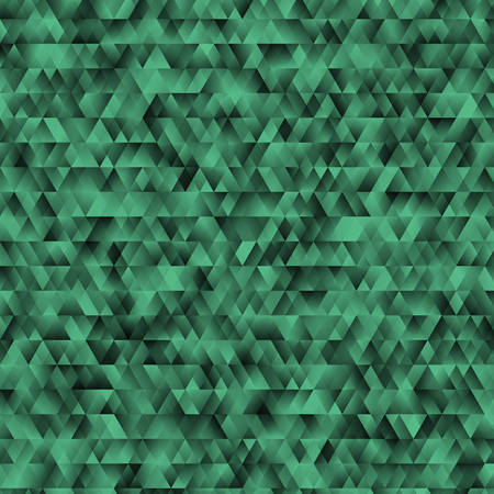 Many rows of identical small green triangles