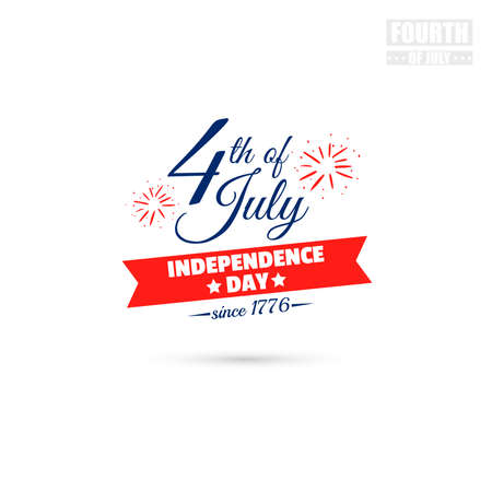 4th Of July Independence Dayのイラスト素材