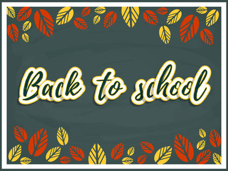 Back to school.のイラスト素材