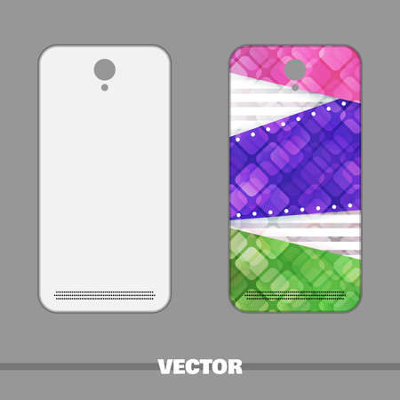 Colorful Phone Coverのイラスト素材