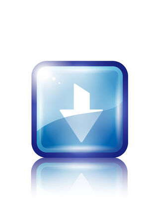 download web icon made in illustrator cs4のイラスト素材