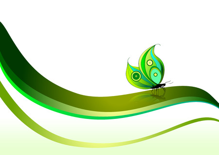 butterflyのイラスト素材