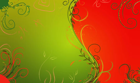 abstract swirly backgroundのイラスト素材