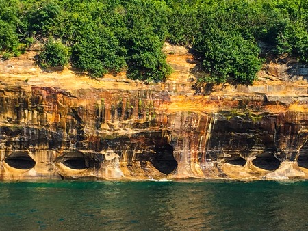 cliffs sandstone formationsの写真素材