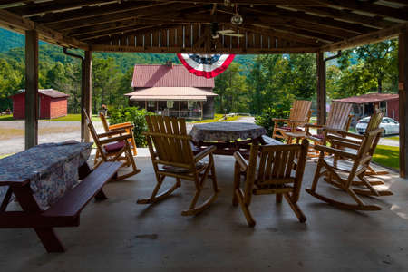 Mountain View Campground Music Pavilionの写真素材