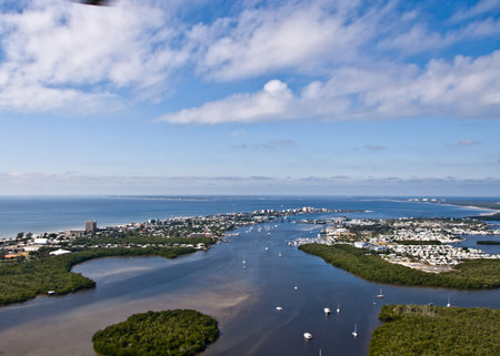 Fort Myers Beach Pre Hurricane Ianのeditorial素材