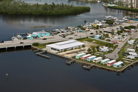 Fort Myers Beach Pre Hurricane Ianのeditorial素材