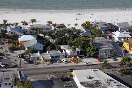 Fort Myers and Sanibel/Captiva Beach Pre Hurricane Ianのeditorial素材