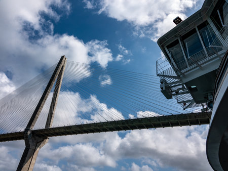 PANAMA CANAL TRANSITの写真素材