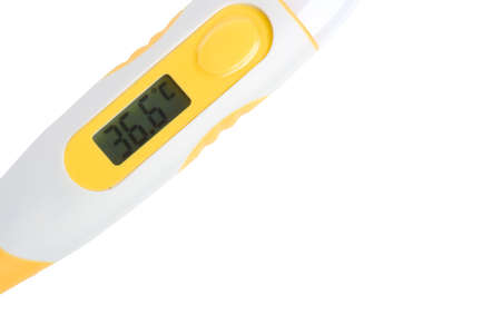 closeup thermometer with copy space for the text