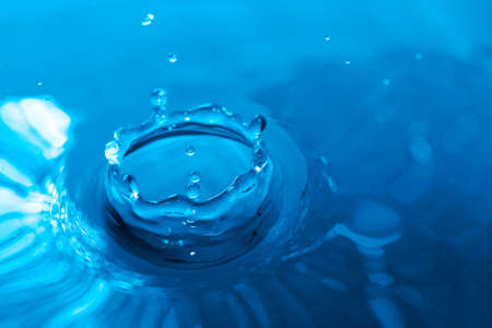 abstract fresh water splash aillpaperの写真素材