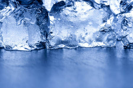 fresh ice blue toned backgroundの写真素材