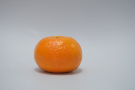 Fresh Mandarin Oranges on studio Backgroundの写真素材