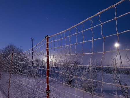 Be careful on the ski slopes.の写真素材