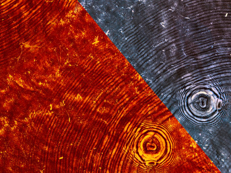 Contemporary collage. Abstract background with circular stains Concept art, abstractionの写真素材