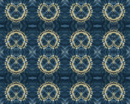 seamless abstract tie-dye pattern indigo color