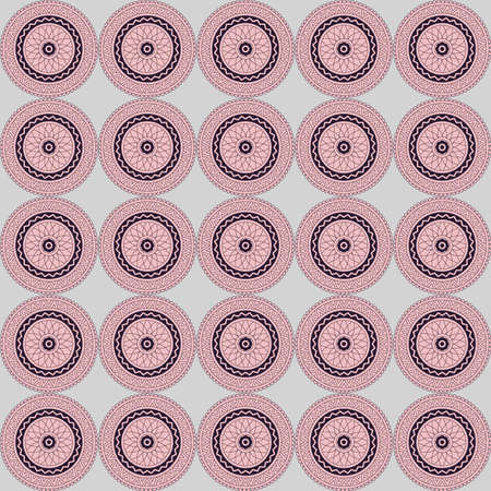 seamless geometrical traditional design backgroundの写真素材
