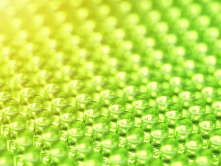 Close up on a grid of an LED arrayの写真素材
