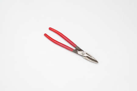 metal shears isolated viewの写真素材