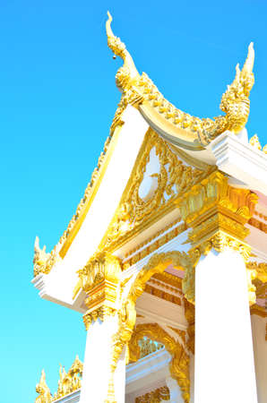 temple in Nakhonphanom province,northeaste rn of Thailandの写真素材